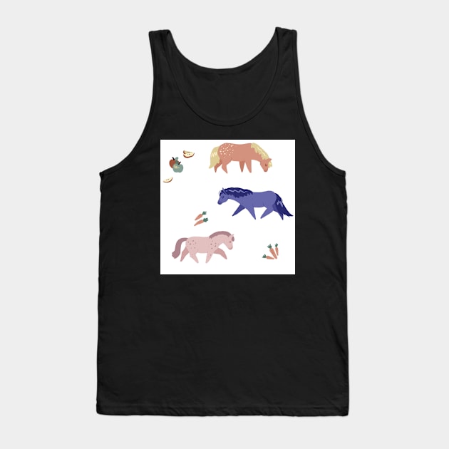 All the Pretty Ponies Tank Top by JodieCWells